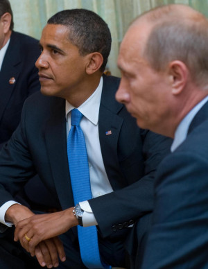 Obama Putin Facebook