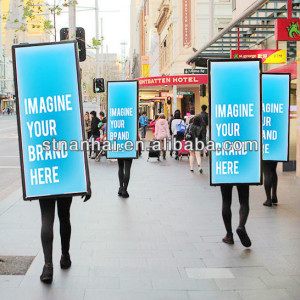 Jb1-151 nuevos productos humanos mochila de publicidad móvil de ...