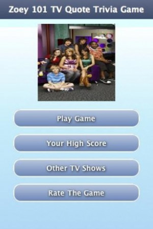 View bigger - Zoey 101 TV Quote Trivia Game for Android screenshot