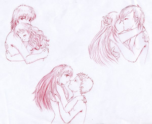 anime love sketches