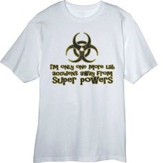 One More Lab Accident Funny Novelty T Shirt More