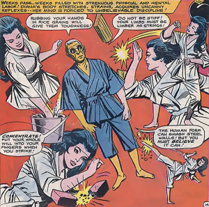 Wonder Woman - Pre-Crisis DC Comics - Diana Prince - Mod karate