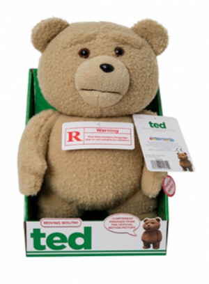Talking Ted Bear with Sounds X Rated 16 inch Plush Soft Toy