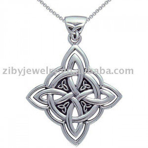 ... Details: Sterling Silver Celtic Spiritual Trinity Symbol Necklace
