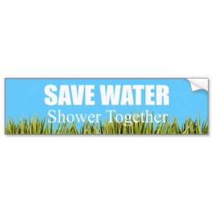 ... save water shower together water save quote text chalk letters