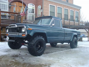 my 1979 jeep j10 It has a 4 quot lift and 34 quot tires