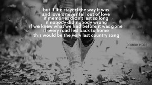 country music lyrics tumblr