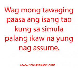 Paasa tagalog quotes Paasa tagalog quotes