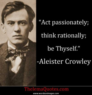 Aleister crowley quotes