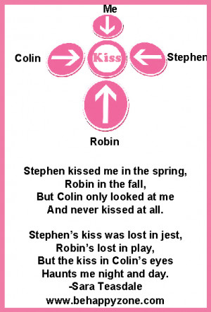 Sara Teasdale Hot Love Poem Kiss