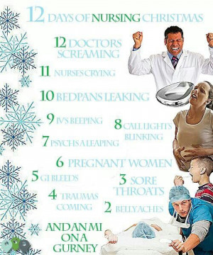 12Days of Nursing Christmas.