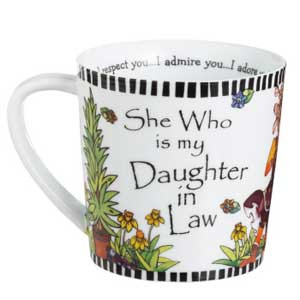 Who Is She My Daughter in Law Mugs