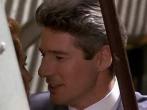 Richard Gere as Edward Lewis: up the tower and rescued her
