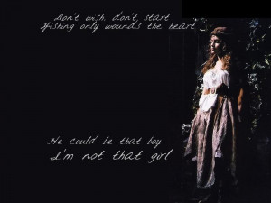 eponine from the musical les miserables, the rue plumet scene where ...