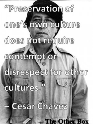 ... Cesar Chavez, Mexican-American farm worker, later labor leader and
