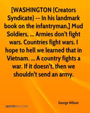 George Wilson - [WASHINGTON (Creators Syndicate) -- In his landmark ...