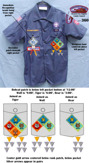 Cub Scout Uniform Patch...