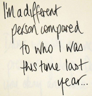 new year... Change is a good thing!