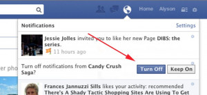 ... Block All 'Candy Crush Saga' Notifications On Facebook In 2 Seconds