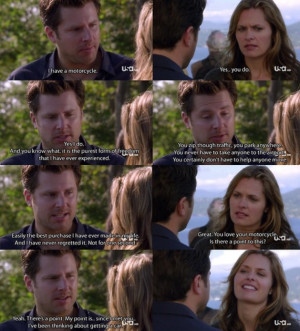 Psych quote of Shawn and Juliet. They are so cute together and this ...