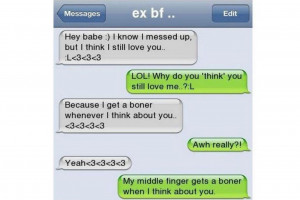 ... ex trolling texts to make you feel better after a break up http://w