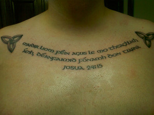 joshua gaelic tattoo 27 Incredible Gaelic Tattoos