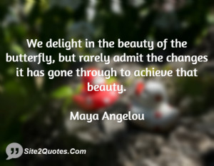 Maya Angelou Inspirational Quotes