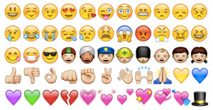 ... wide variety of new emojis were released on June 16, 2014