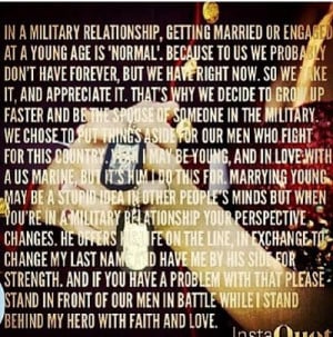 Marine Girlfriend Quotes Proud