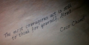 Coco Chanel Quotes Facebook Cover