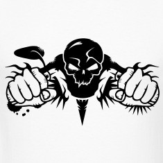 Skull Motorcycle T-Shirts