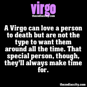 ZODIAC VIRGO FACTS - A Virgo can love a person to death but are not ...