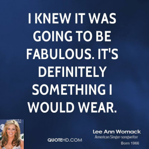 Lee Ann Womack Quotes Quotehd