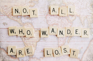 Not All Who Wander Are Lost