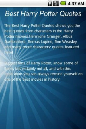 Best Harry Potter Quotes Screenshot 2