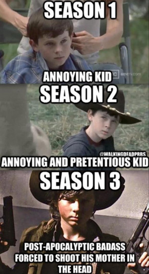 Carl Grimes, The Walking Dead