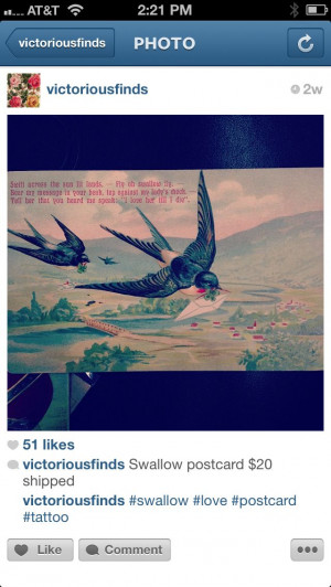 Swallows & quotes