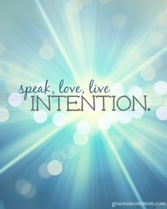 choose a word to guide your year. this year's word: INTENTION. how to ...
