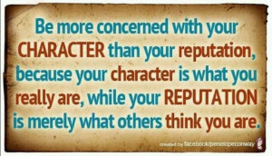 Character/reputation