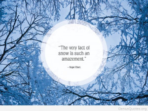 Snow and winter quote hd