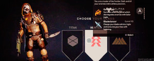 Destiny - Character Creation