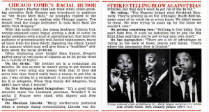 ... 1961 review and collection of dick gregory quotes from jet magazine