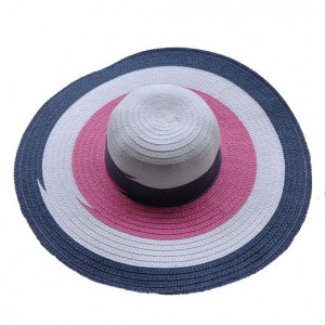 ladies-wide-brim-floppy-fold-hat-panama-beach-straw-hats-women-sun-hat ...