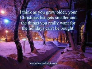 As we grow older..