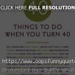 Related Pictures turning 40 funny sayings