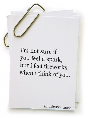 Fireworks Love Quotes