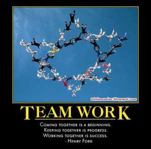 TEAM: TOGETHER WE ACHIEVE MORE