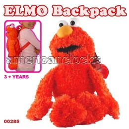 Sesame Street Elmo Plush Backpack