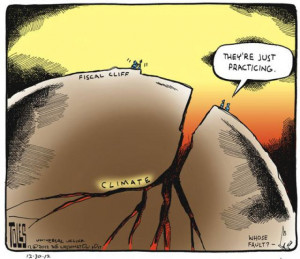 Fiscal Cliff vs. Climate Cliff