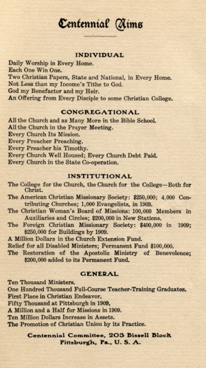 History between Christian Churches and Churches of Christ